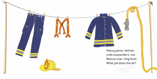 Clothesline Clues to Jobs People Do Paperback Book