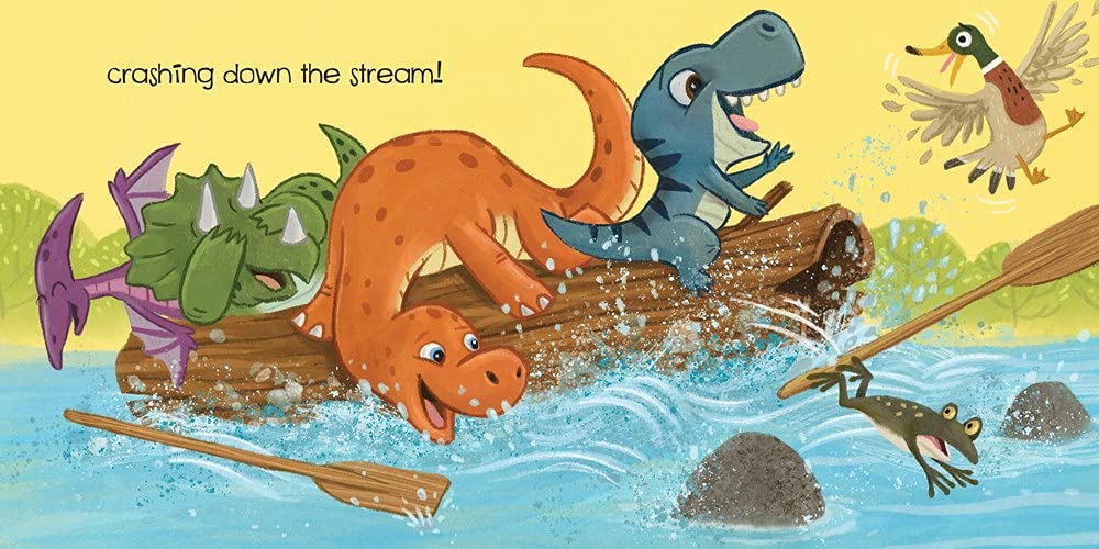 Row, Row, Row Your Boat, Dinosaurs All Love to Float Board Book
