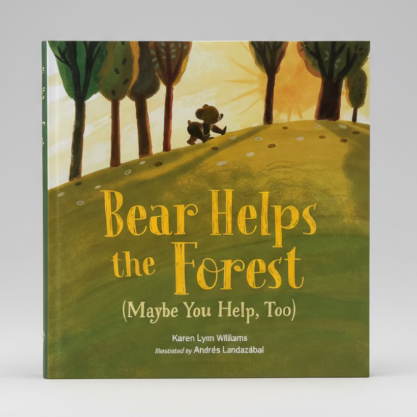 Bear Helps the Forest Hardcover Book