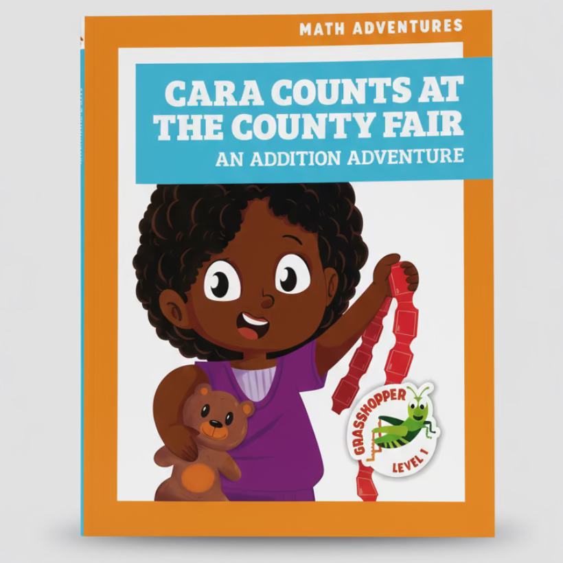 Cara Counts at the County Fair An Addition Adventure Paperback Book