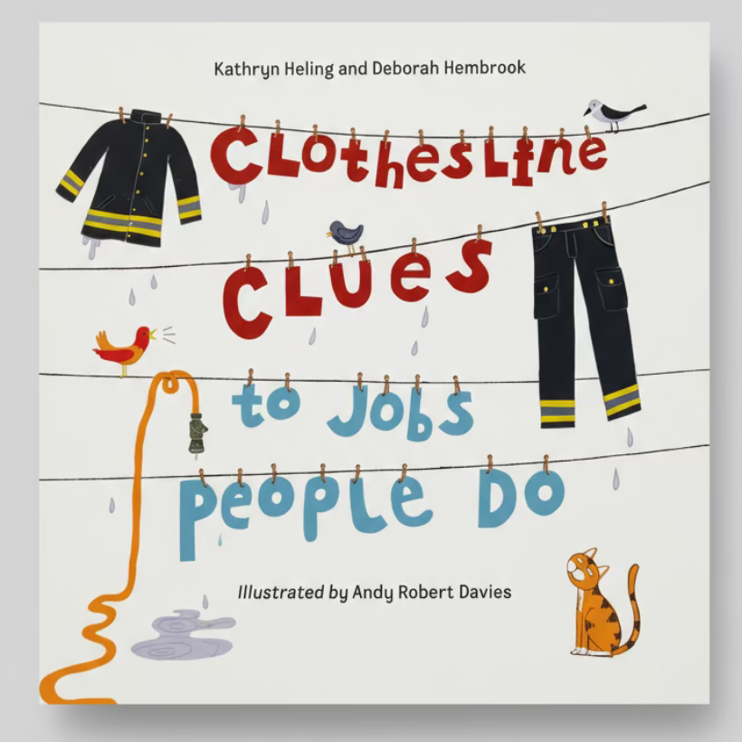 Clothesline Clues to Jobs People Do Paperback Book
