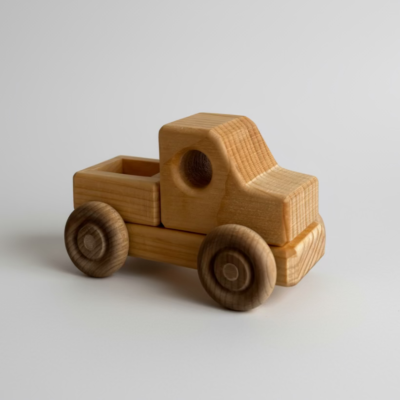 DoodleTown Wooden Pickup Truck