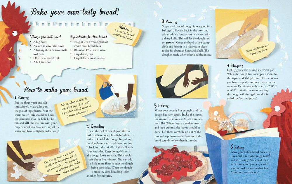 The Little Red Hen Paperback Book